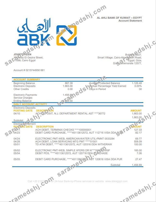 Egypt Al Ahli Bank of Kuwait - Egypt